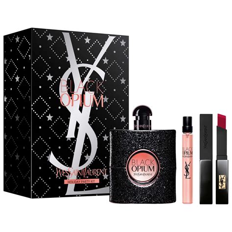 ysl mother's day gift set|YSL Beauty's Black Opium Eau de Parfum gift set .